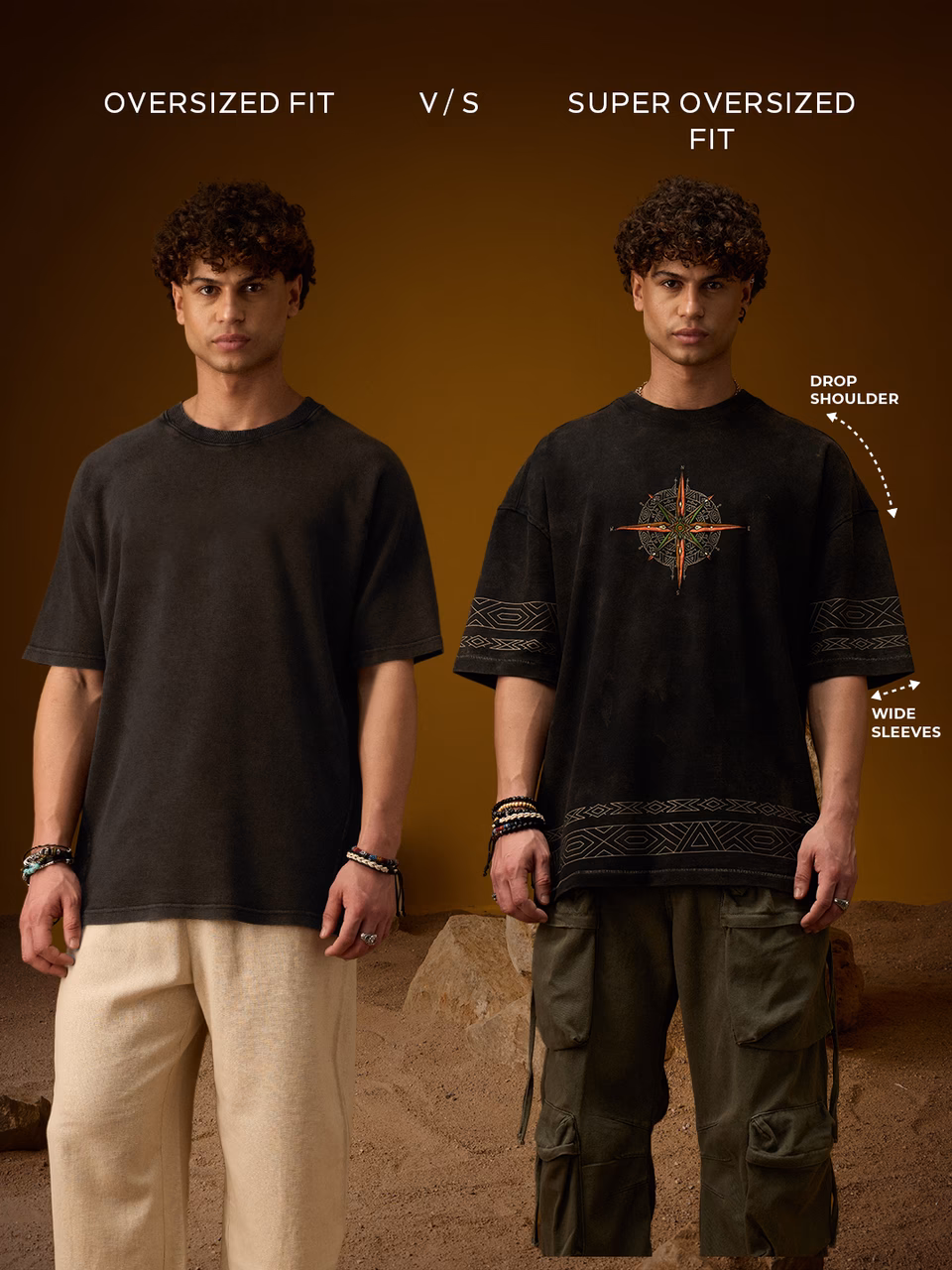 Compass Super Oversized T-Shirts By Nomad