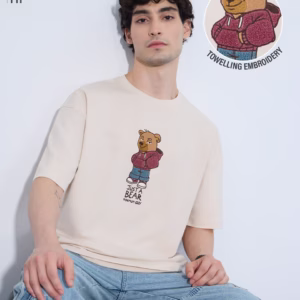 Bear Minimum Oversized T-Shirts By The Souled Store