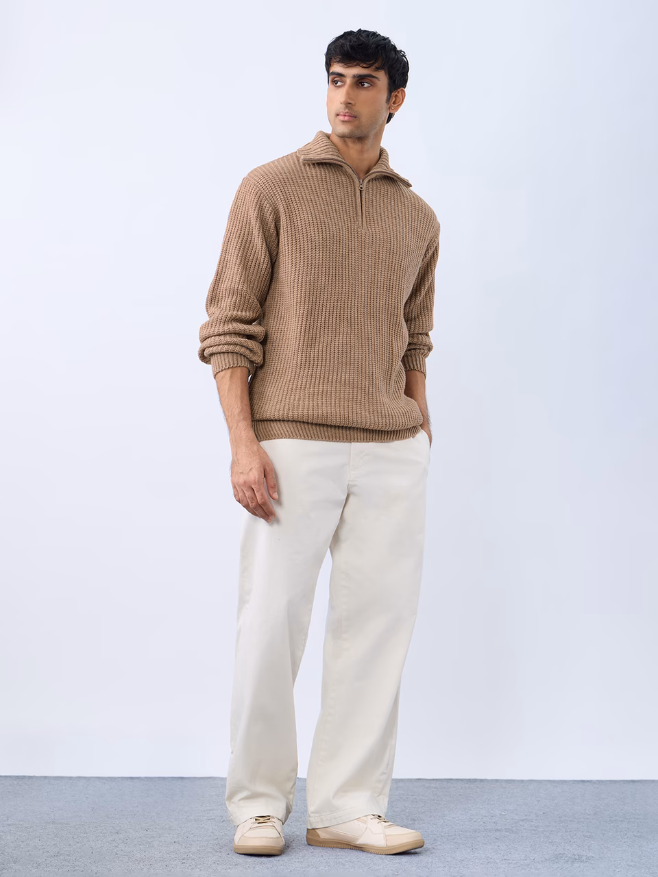 High-Neck Sweater: Essence Oversized Pullovers - Image 4