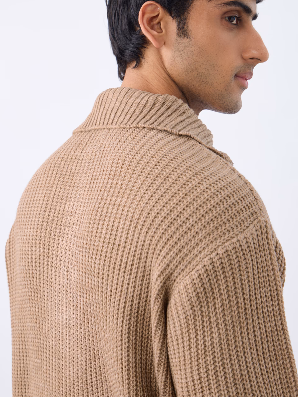 High-Neck Sweater: Essence Oversized Pullovers - Image 5