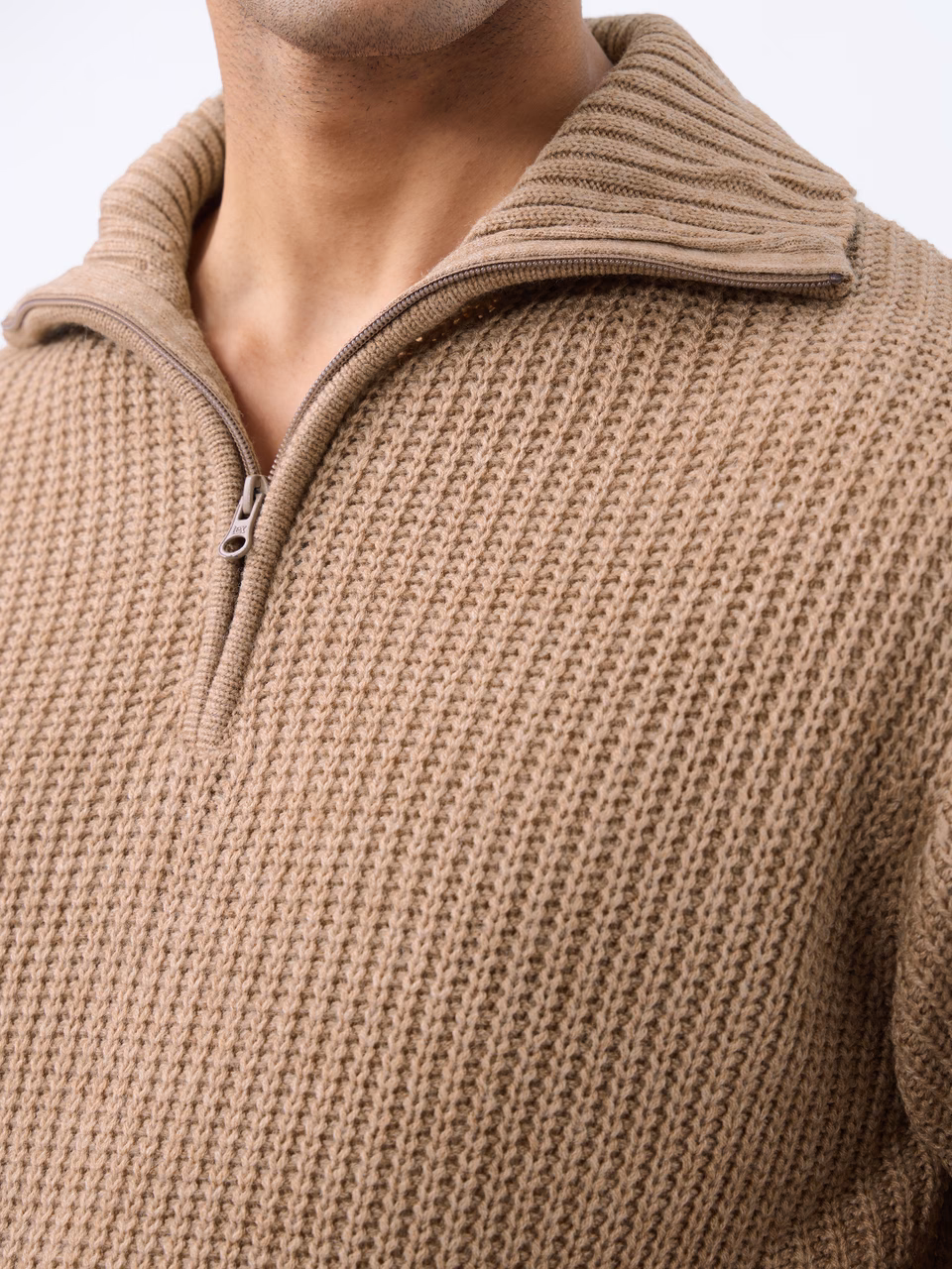 High-Neck Sweater: Essence Oversized Pullovers - Image 2