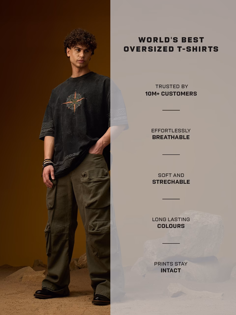 Compass Super Oversized T-Shirts By Nomad - Image 2