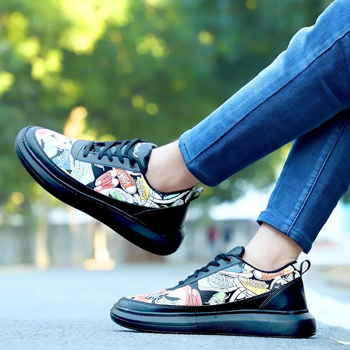 Men Casual College Sneakers Comfortable Fancy Shoes for Men - Image 7