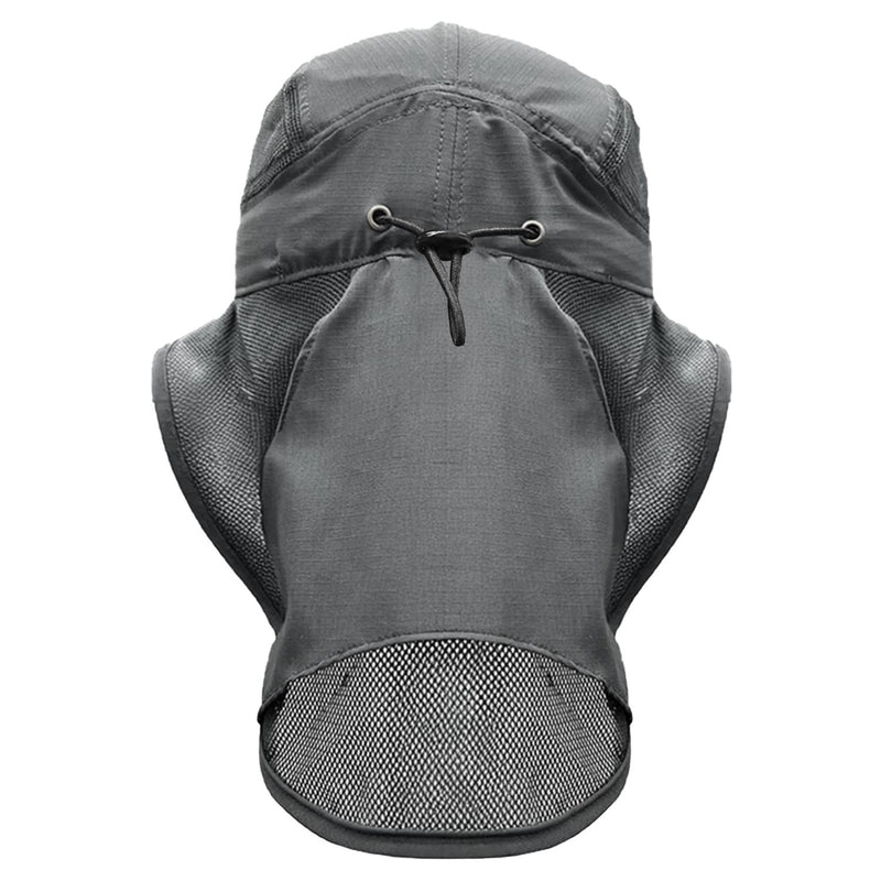 Kaza Sun Cap with Neck Cover - Image 4