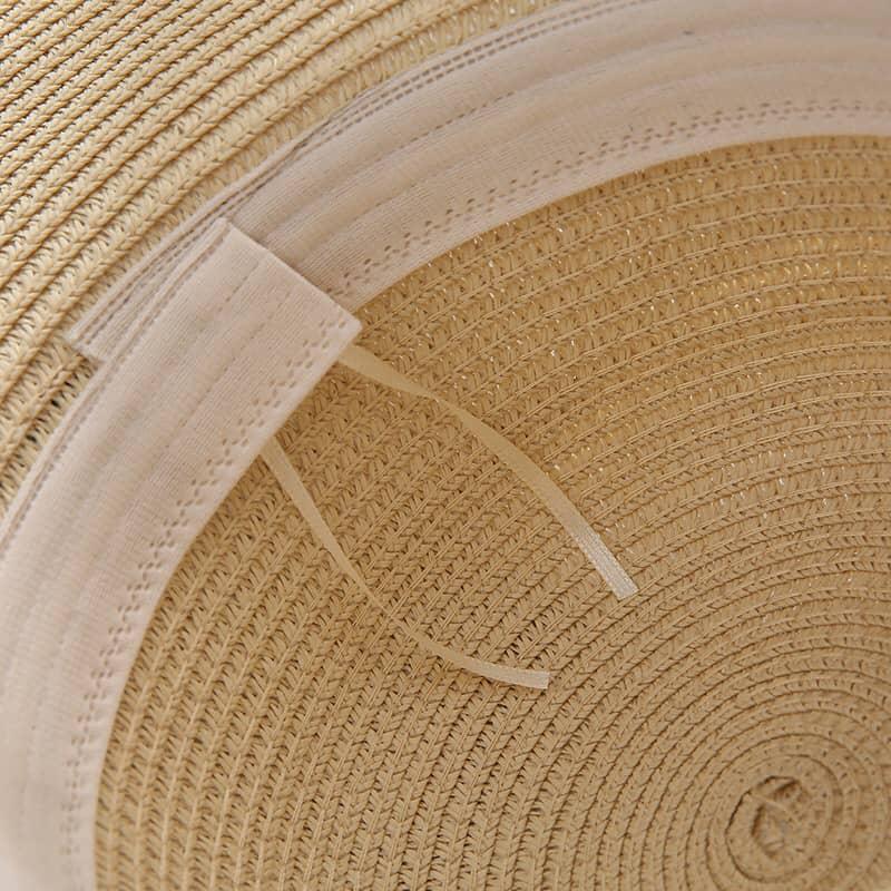 Summer Wide-Brimmed Sun Hat With Bow Knot - Image 4