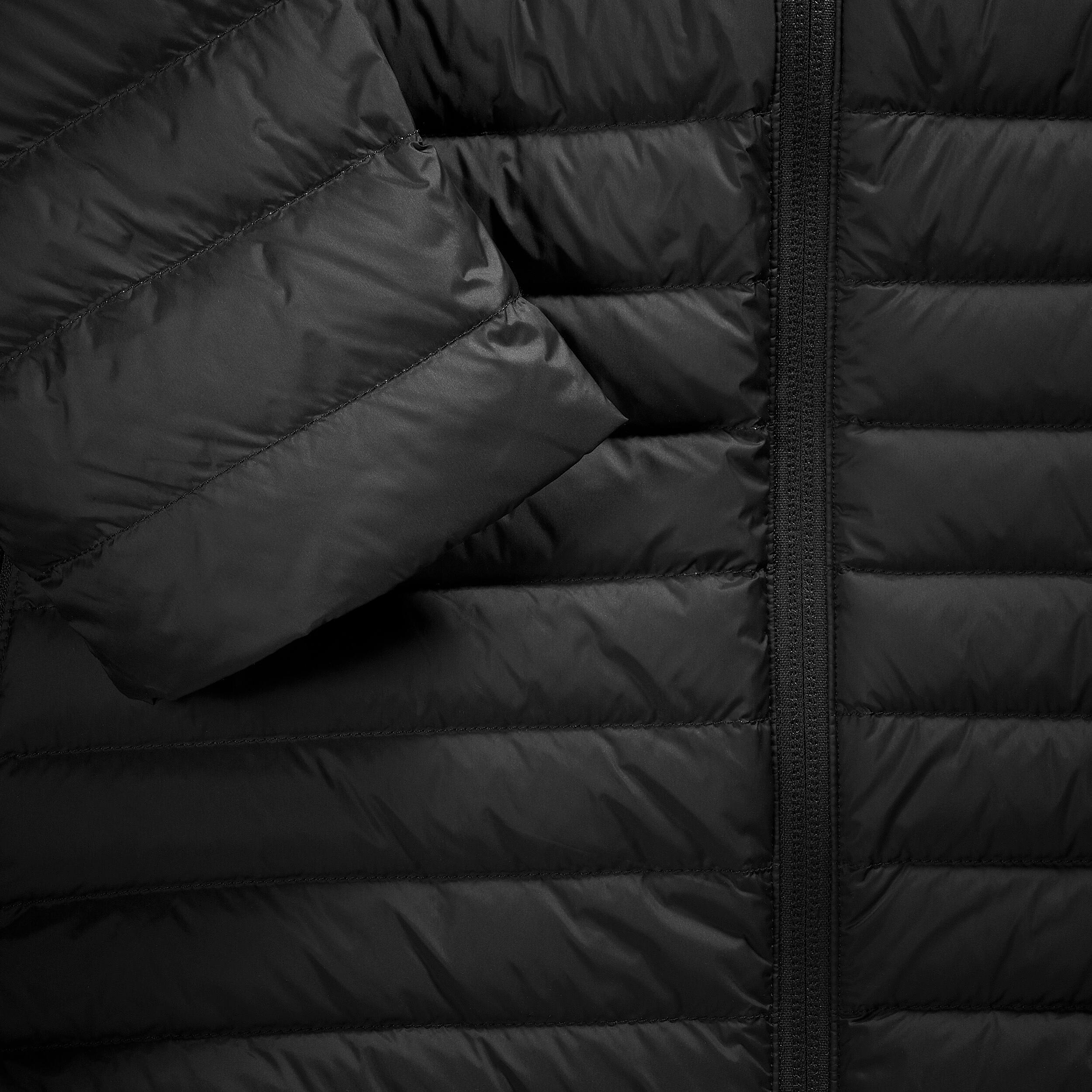 Men Packable Puffer Jacket for Trekking - MT100 -5°C Black - Image 4
